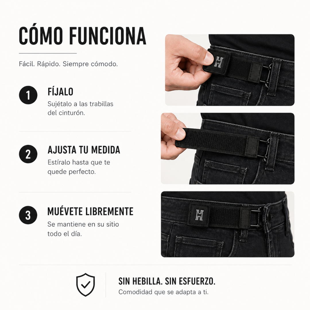 Cinturón sin hebilla Haven™